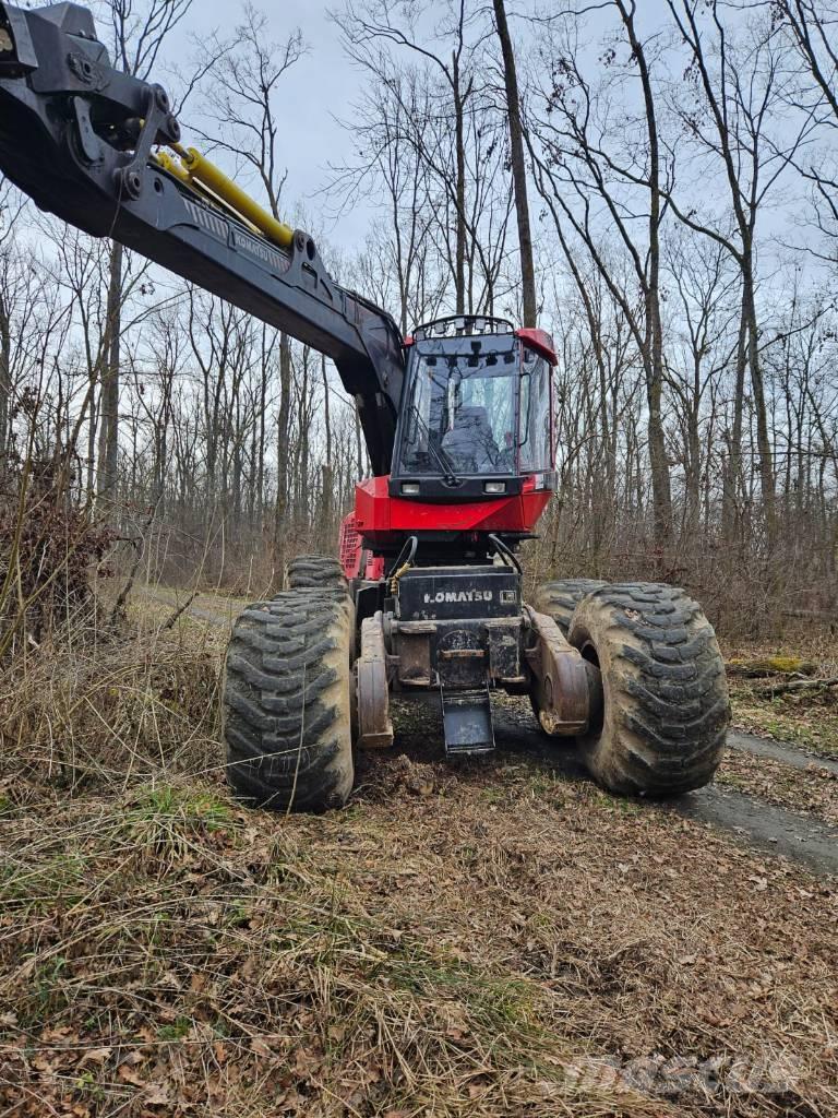 Komatsu 941 Harvesterit