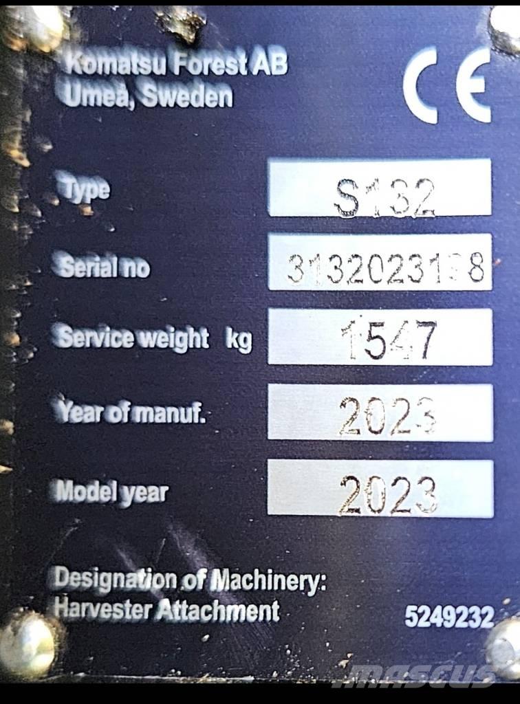 Komatsu 941 Harvesterit