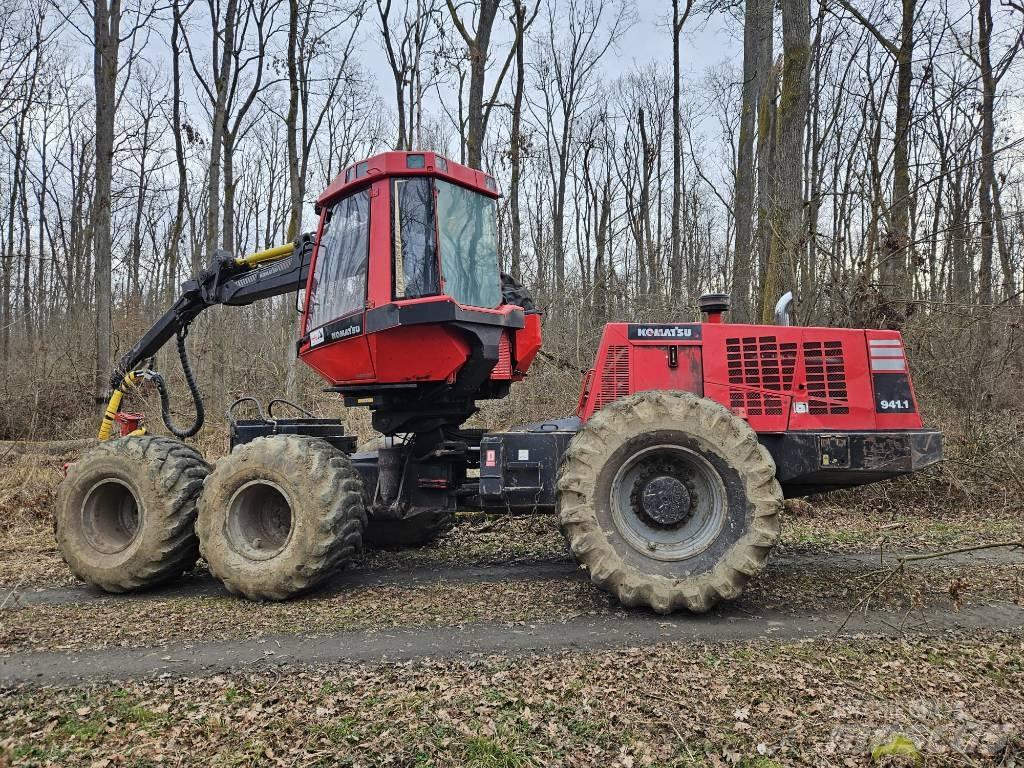 Komatsu 941 Harvesterit