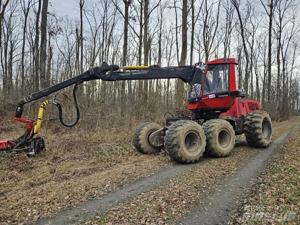 Komatsu 941 Harvesterit
