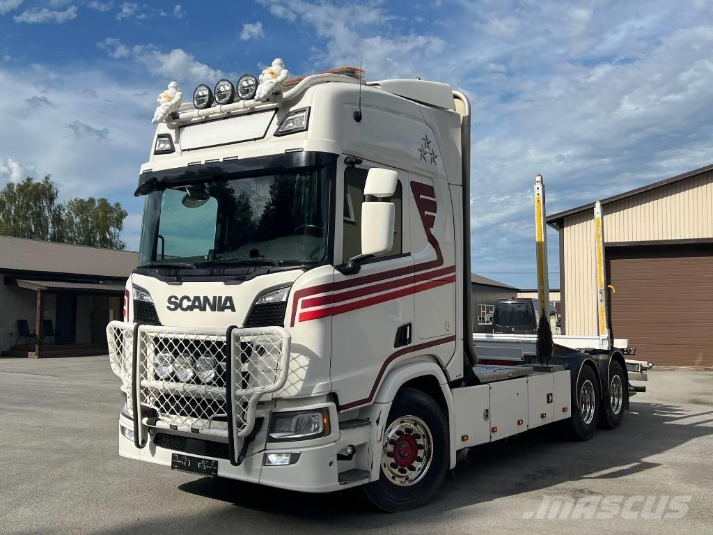 Scania R 730 B6X4NB Puuautot