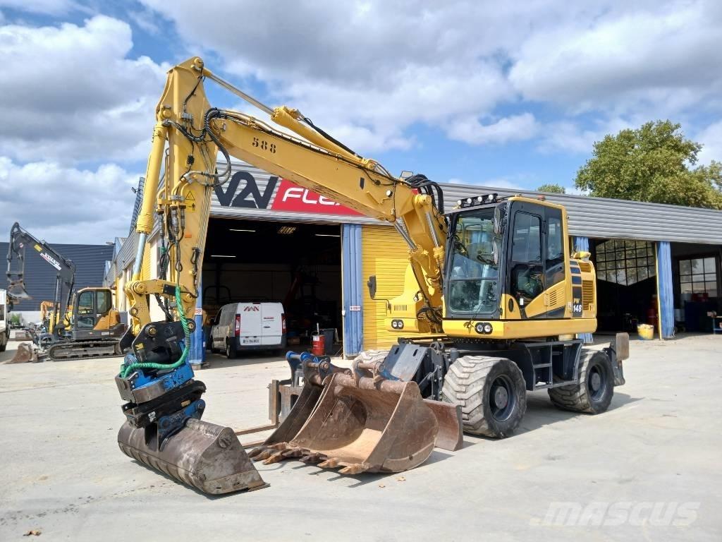 Komatsu PW 148-11 Pyöräkaivukoneet