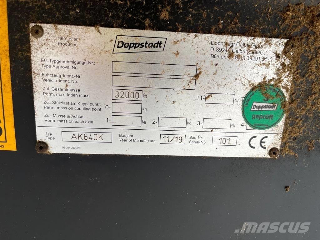 Doppstadt AK 640K Jätteen silppurit