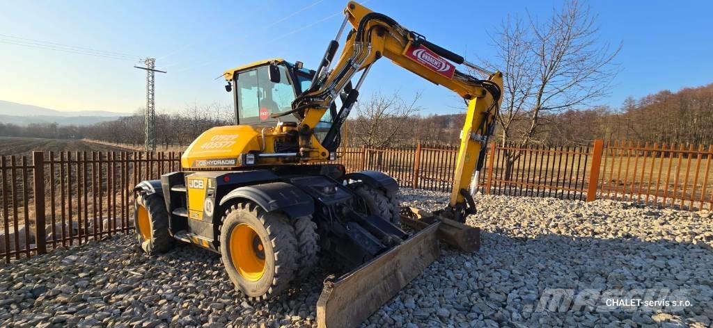 JCB 110 W Hydradig Pyöräkaivukoneet