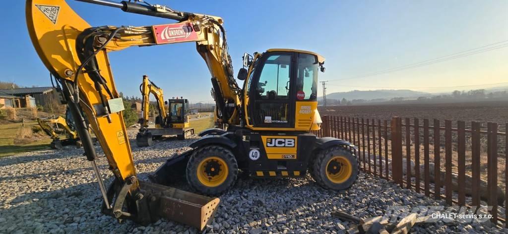 JCB 110 W Hydradig Pyöräkaivukoneet
