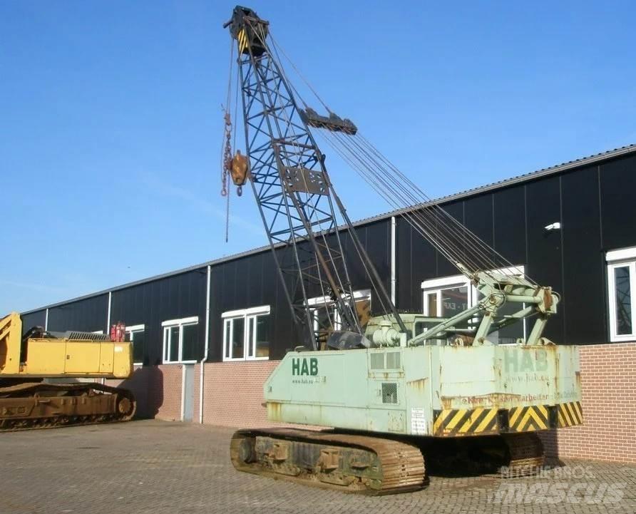Hitachi KH125-3 Tela-alustaiset nosturit
