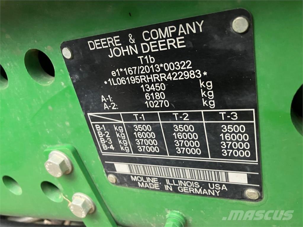 John Deere 6R 195 Traktorit