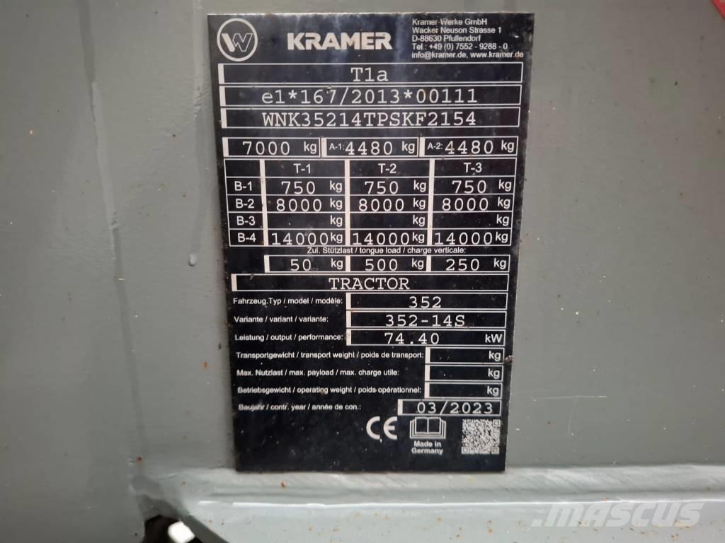 Kramer 8115 Pyöräkuormaajat