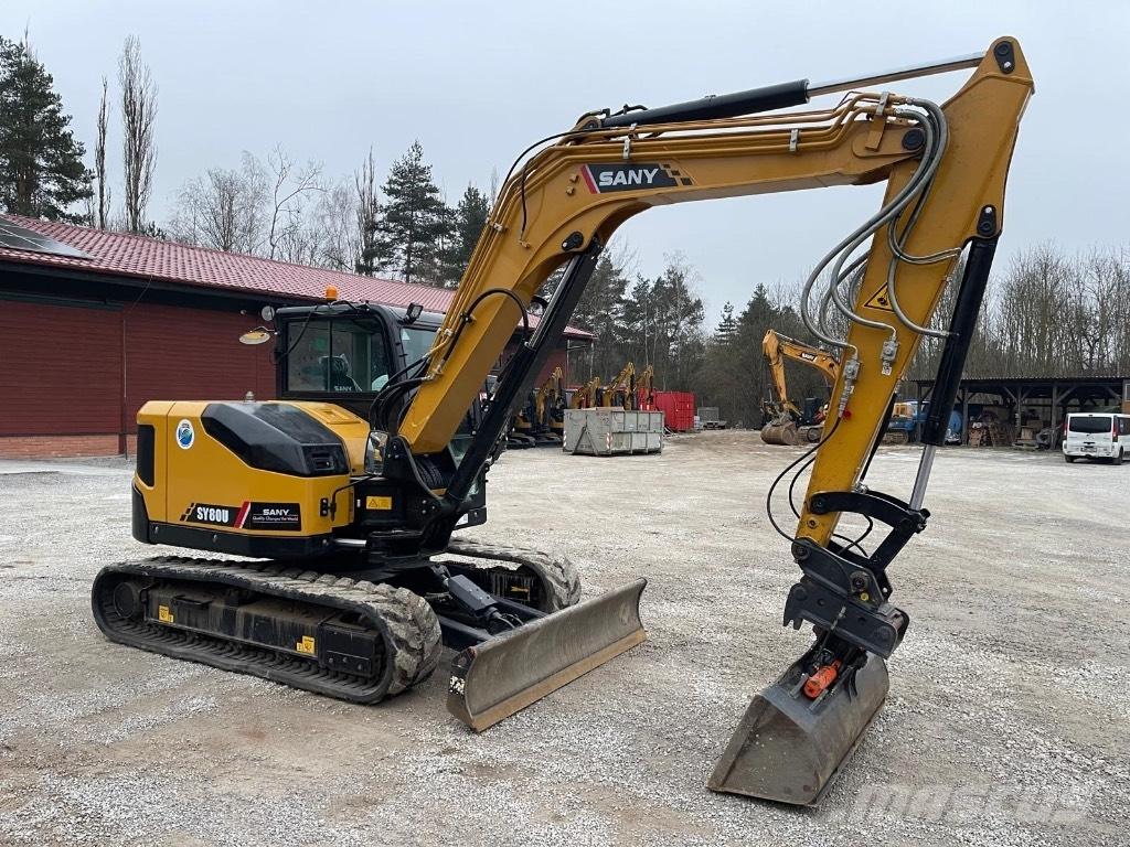 Sany SY 80 U Midikaivukoneet 7t - 12t
