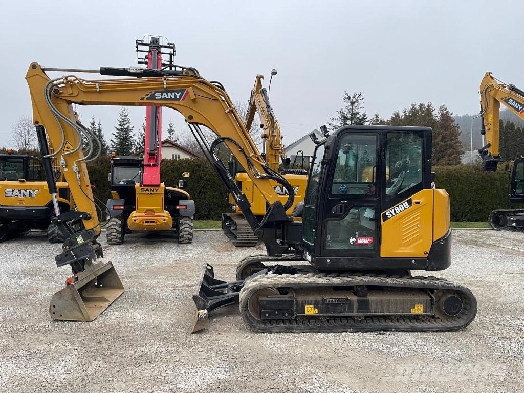 Sany SY 80 U Midikaivukoneet 7t - 12t