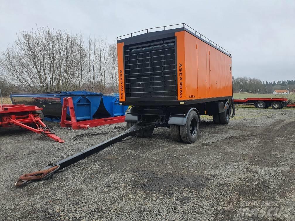  elverk 680kva Dieselgeneraattorit