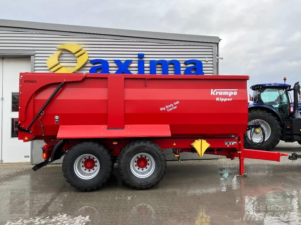 Krampe BB540 Kippiperävaunut