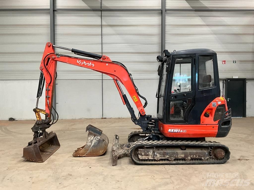 Kubota KX 101-3 A 3 Minikaivukoneet < 7t