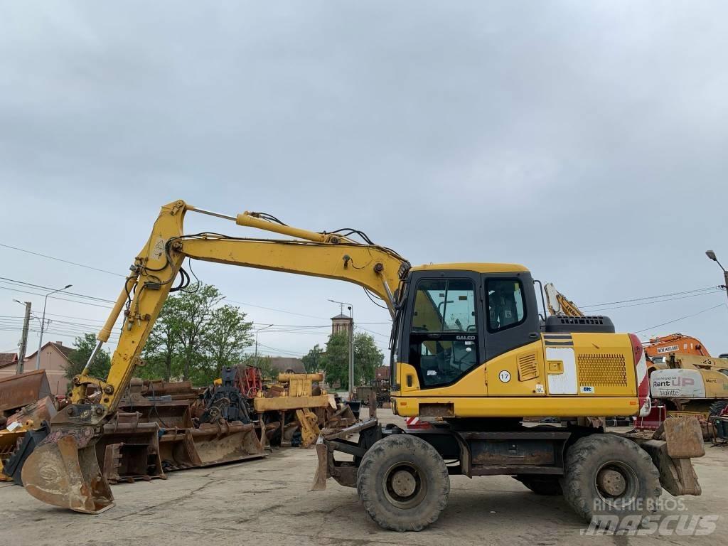 Komatsu PW 140-7 Pyöräkaivukoneet