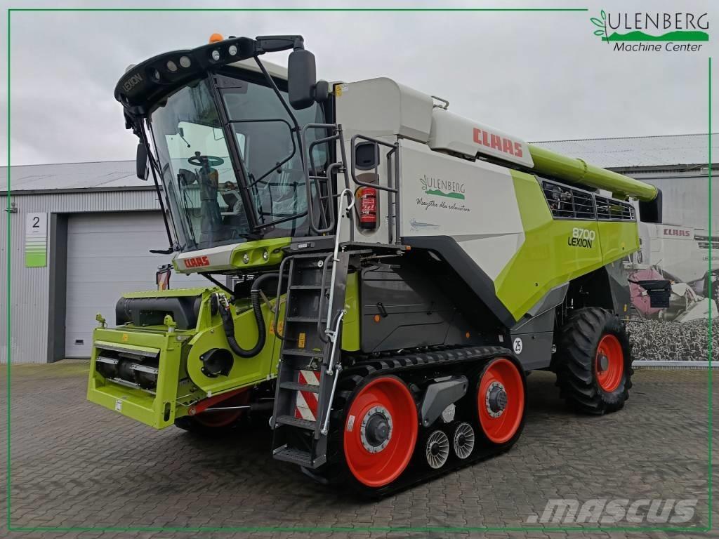 CLAAS Lexion 8700 TT Leikkuupuimurit