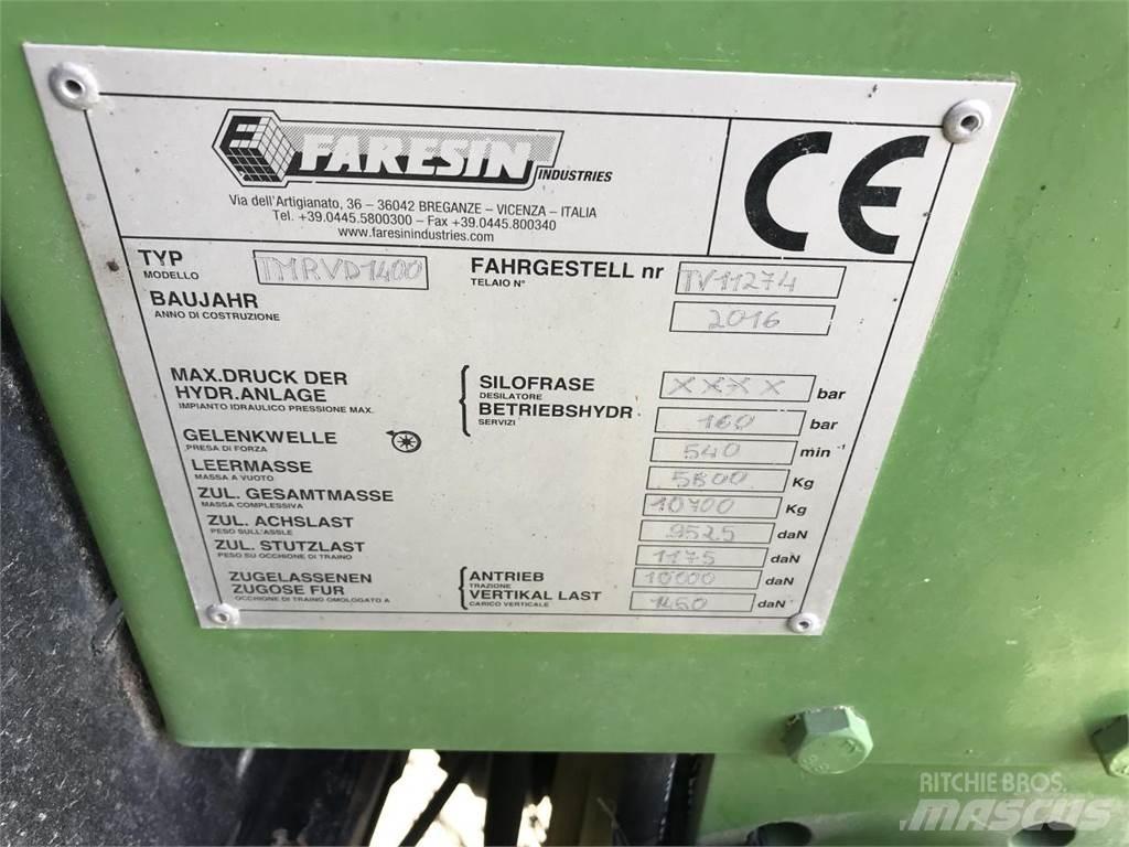 Faresin TMRVD1400 Rehuvaunut