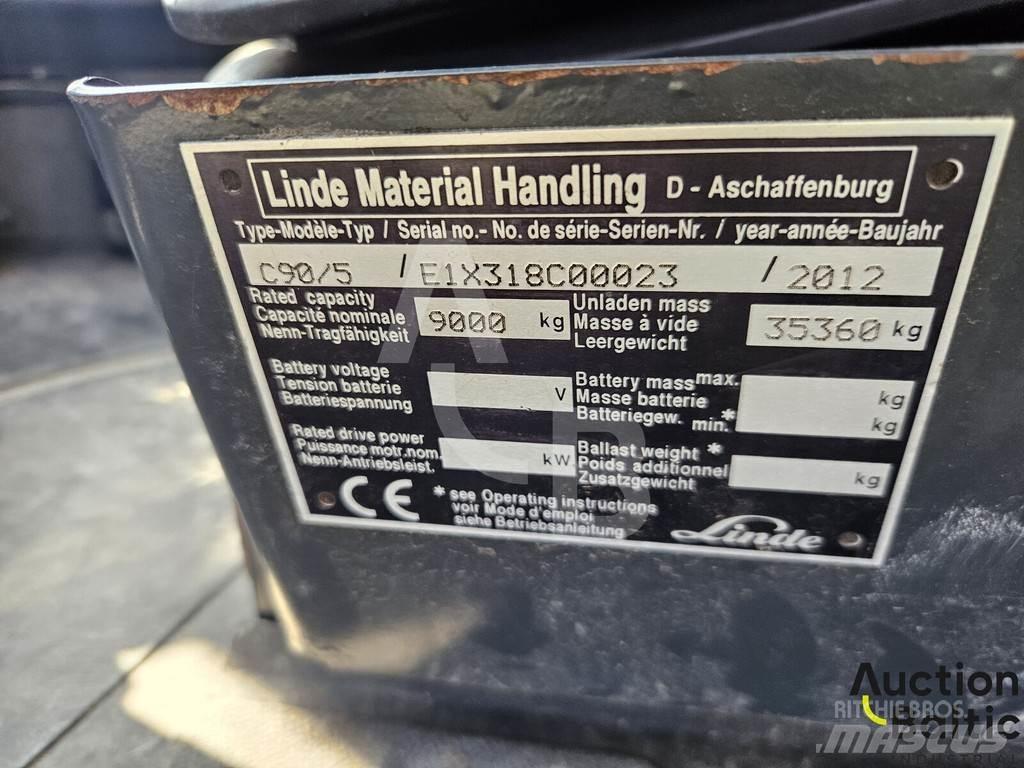 Linde C90/5 Välitasokeräilytrukit