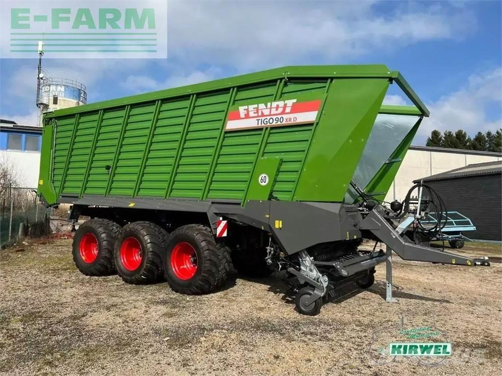 Fendt tigo 90 xr Muut puoliperävaunut