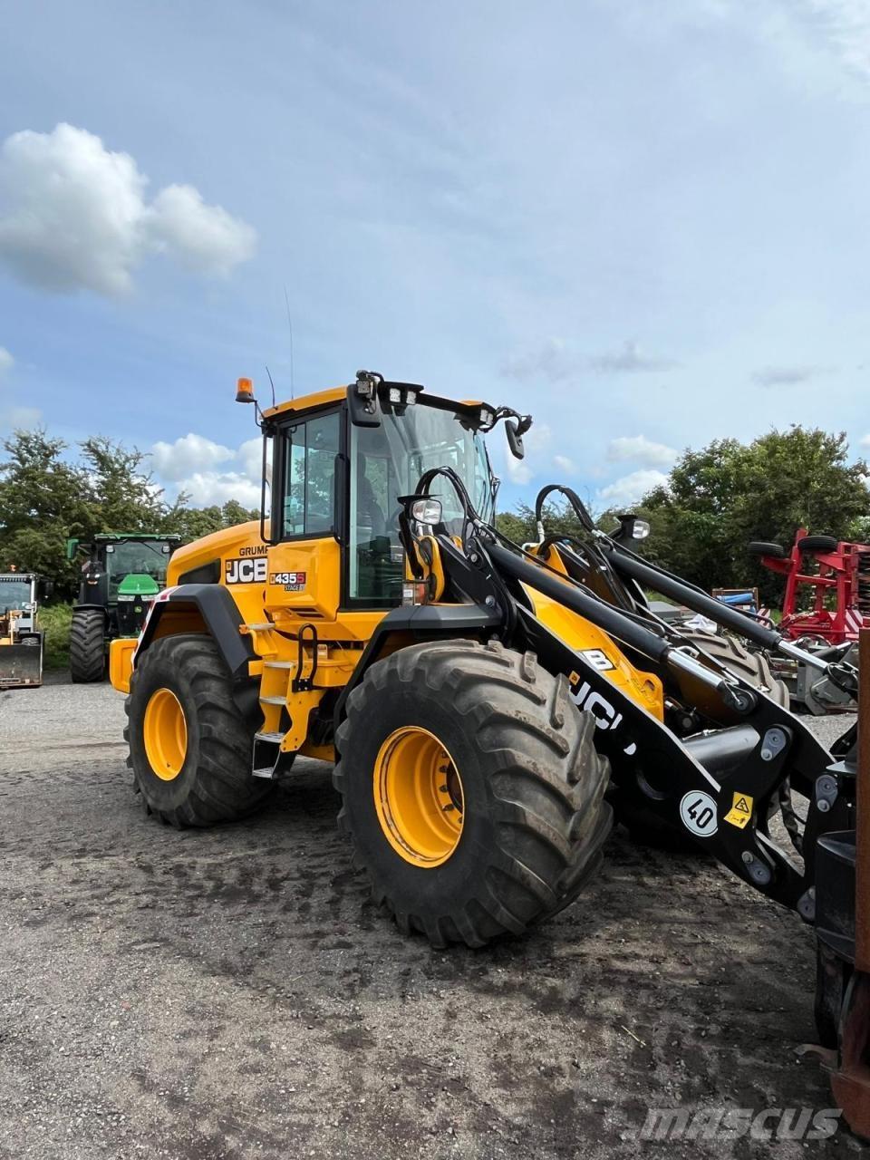 JCB 435 S Pyöräkuormaajat