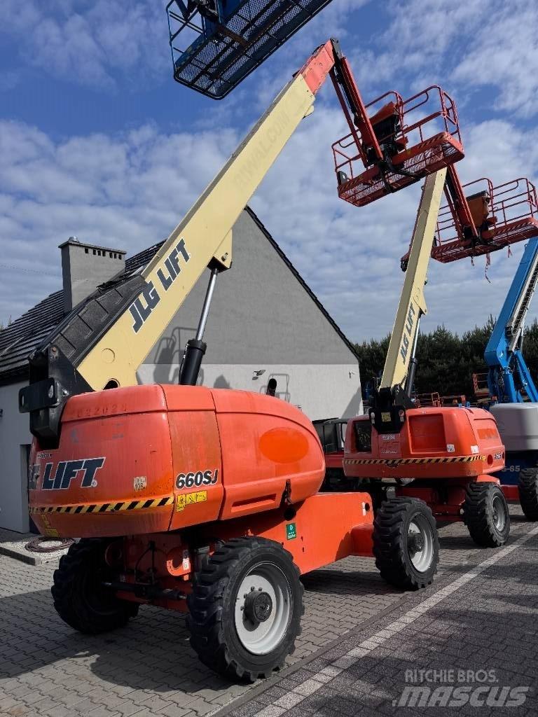 JLG 660 SJ Teleskooppipuominostimet