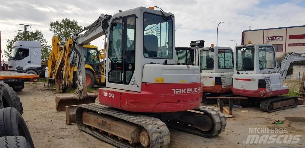 Takeuchi TB180 Muut kuormaus- ja kaivuulaitteet sekä lisävarusteet