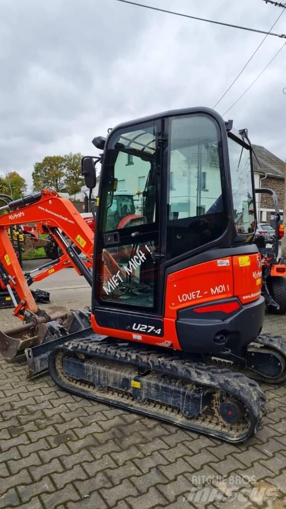 Kubota U 27-4 Minikaivukoneet < 7t