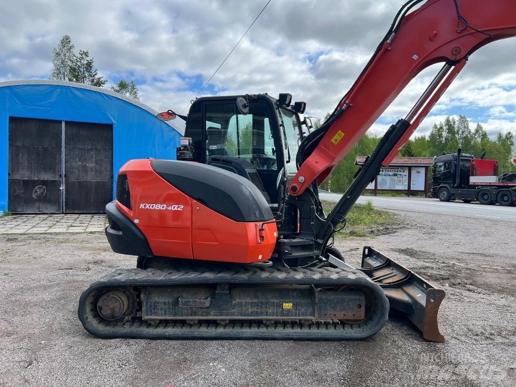 Kubota kx080-4a2 Midikaivukoneet 7t - 12t