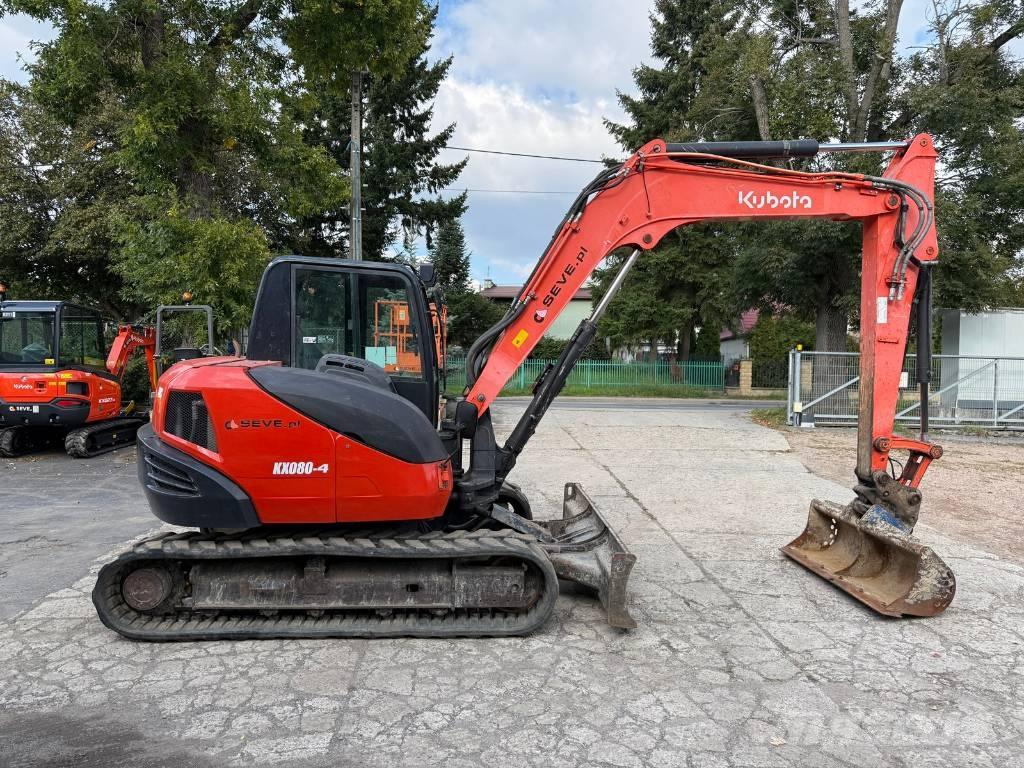 Kubota KX 080-4 Midikaivukoneet 7t - 12t