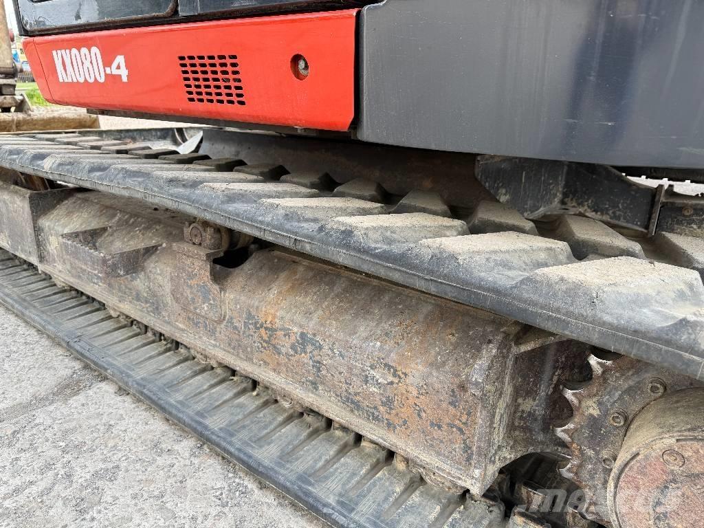 Kubota KX 080-4 Midikaivukoneet 7t - 12t