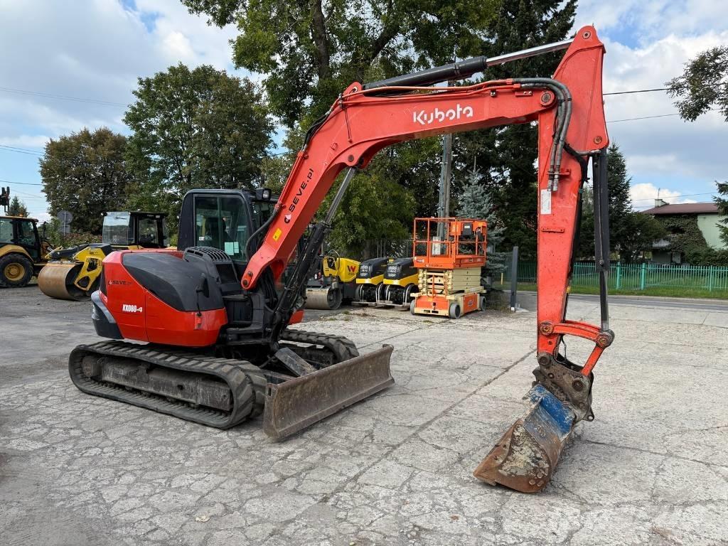 Kubota KX 080-4 Midikaivukoneet 7t - 12t