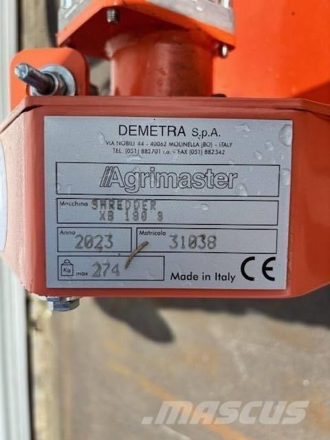 Agrimaster XB 180 Kesantoleikkurit ja -murskaimet