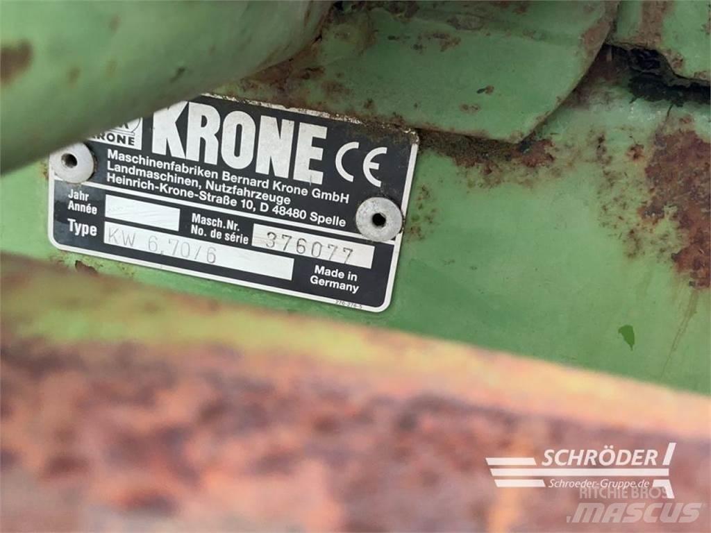 Krone KW 6.70/6 Pöyhimet ja haravat