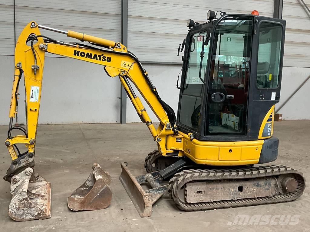 Komatsu PC 26 MR-3 Minikaivukoneet < 7t