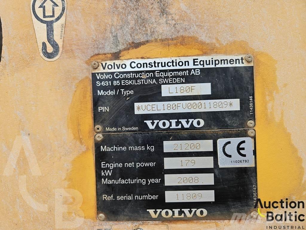 Volvo L 180 F Pyöräkuormaajat