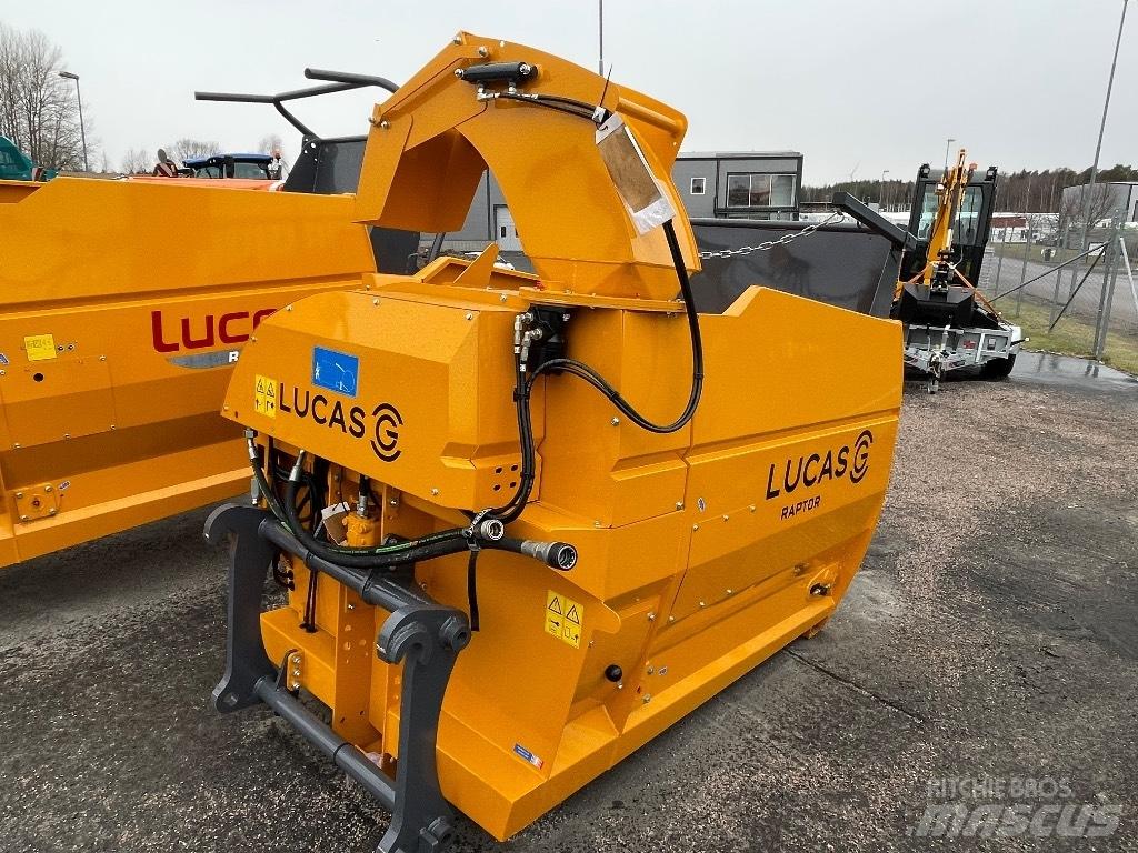 Lucas Raptor Paalinkäsittelykoneet