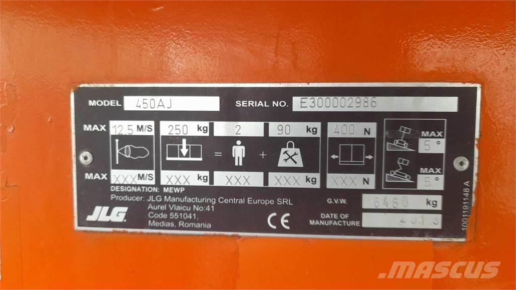 JLG 450AJSII Kuukulkijat