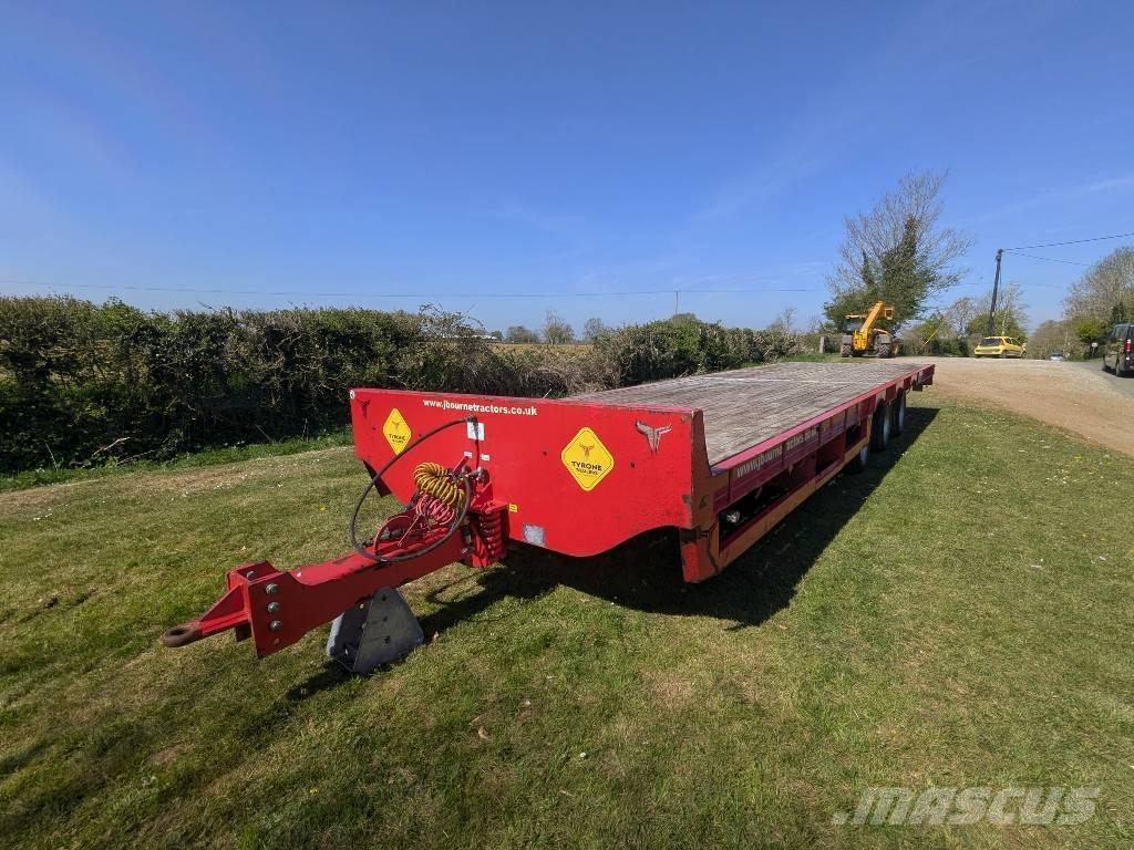 Tyrone 32FT FLATBED Lavaperävaunut