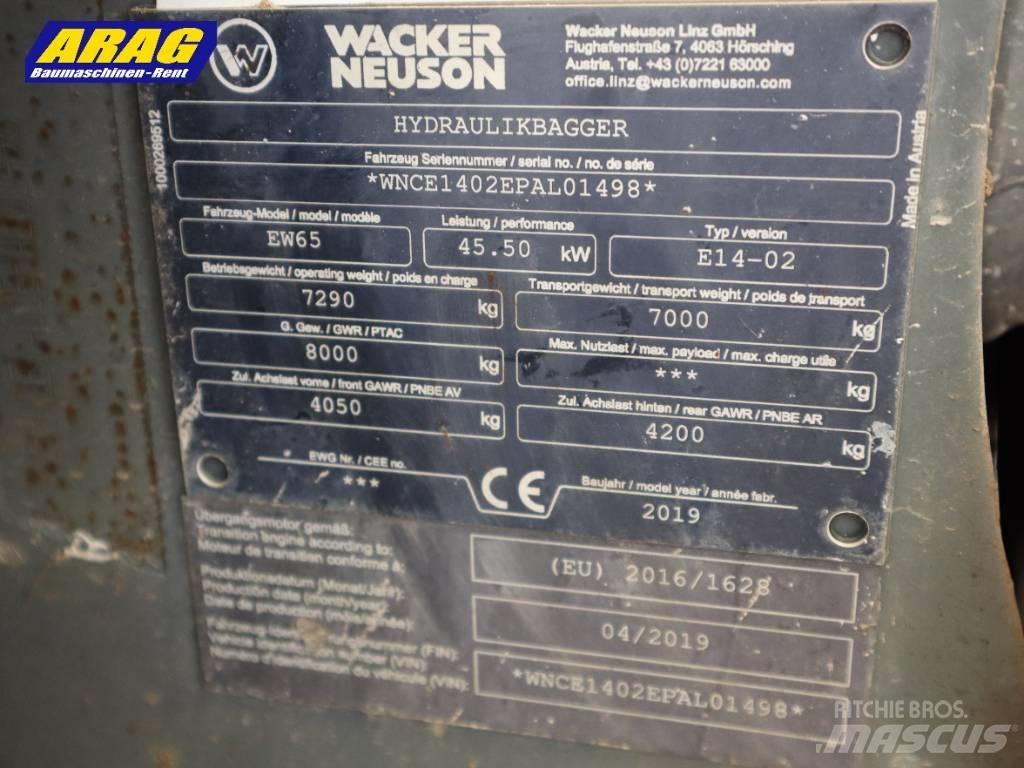 Wacker Neuson EW 65 Pyöräkaivukoneet
