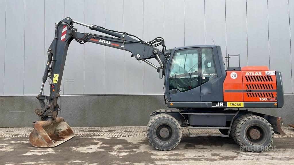Atlas 150 W Pyöräkaivukoneet