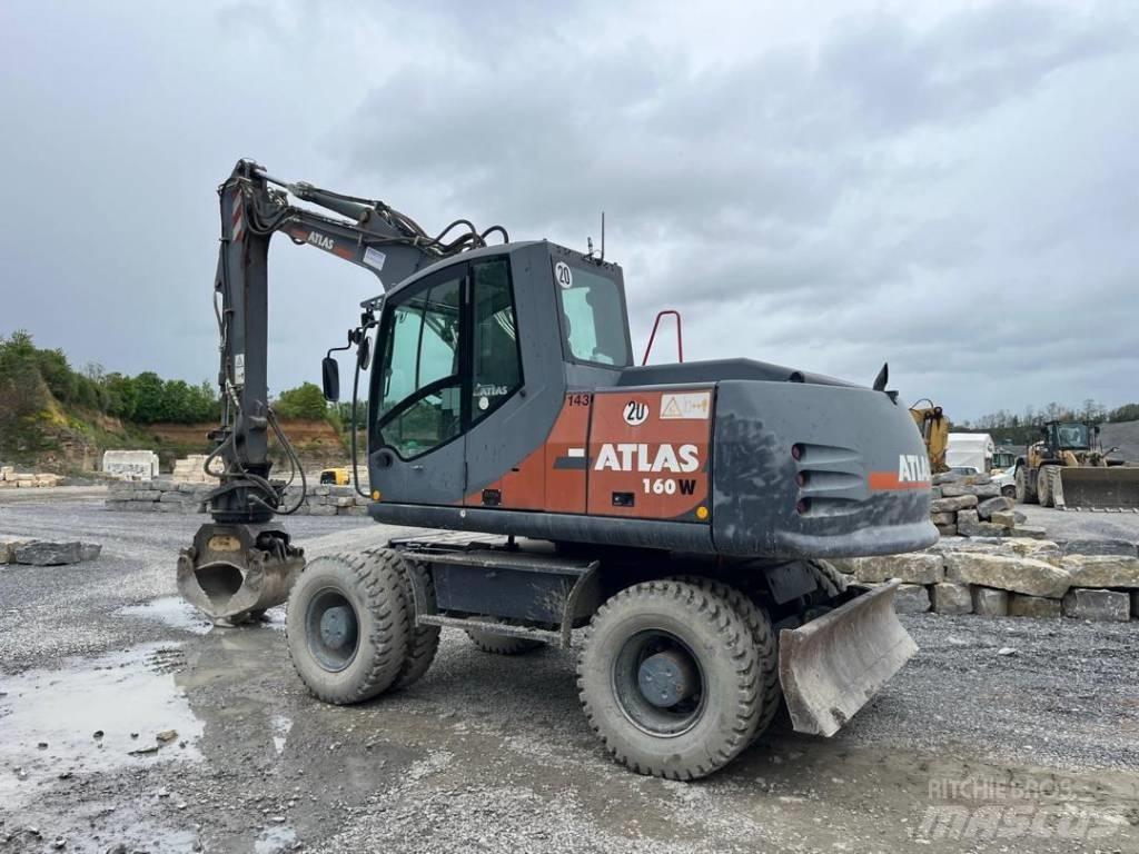 Atlas 160W Pyöräkaivukoneet