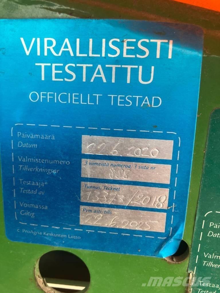 Amazone UF 1200 Nostolaite ruiskut