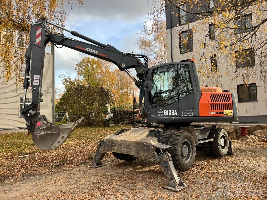 Atlas 140 W Pyöräkaivukoneet