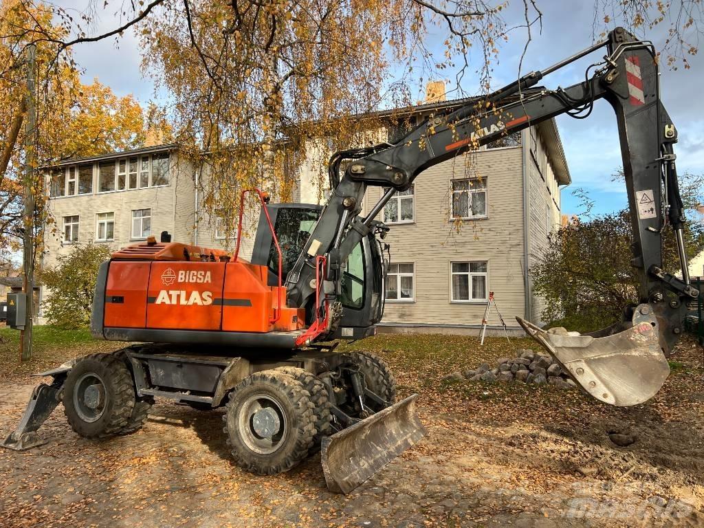 Atlas 140 W Pyöräkaivukoneet