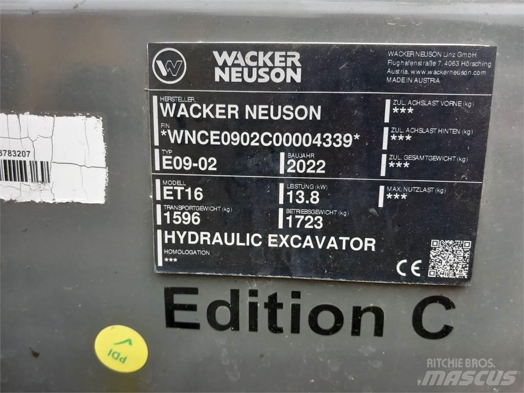 Wacker Neuson ET16 Telakaivukoneet