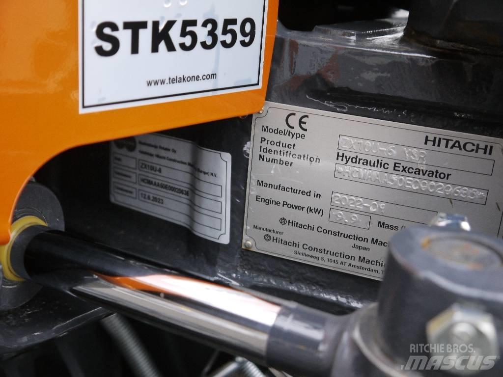 Hitachi ZX 10 U-6 Minikaivukoneet < 7t