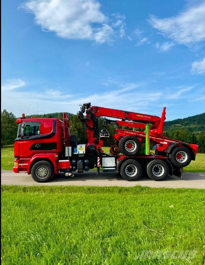 Scania R580 V8 6x4 Puuautot