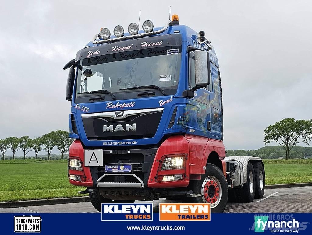 MAN 26.580 TGX Vetopöytäautot