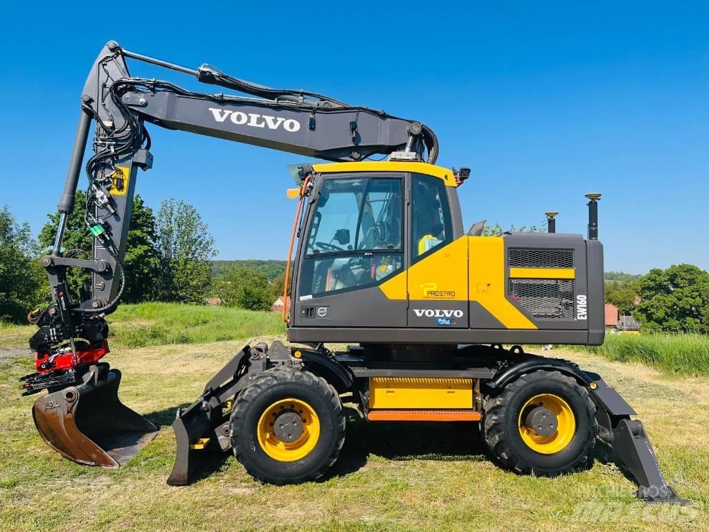 Volvo EW 160 E Pyöräkaivukoneet