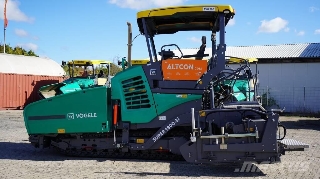 Vögele SUPER 1800-3I Asfalttikoneet