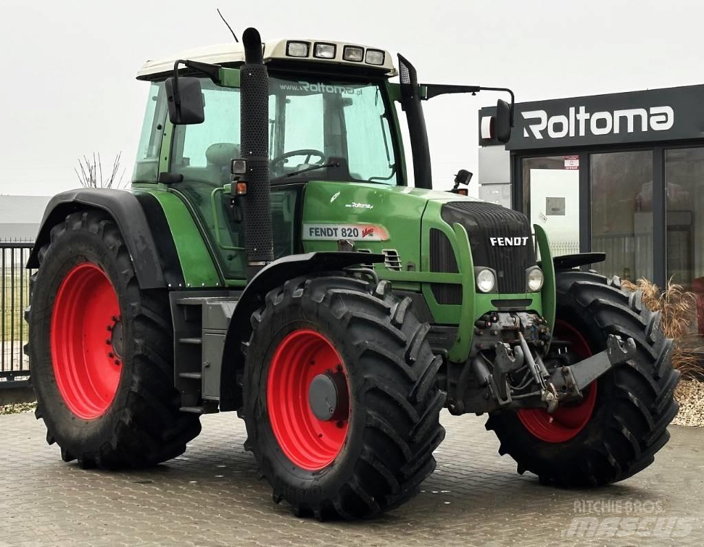 Fendt 820 Vario TMS Traktorit